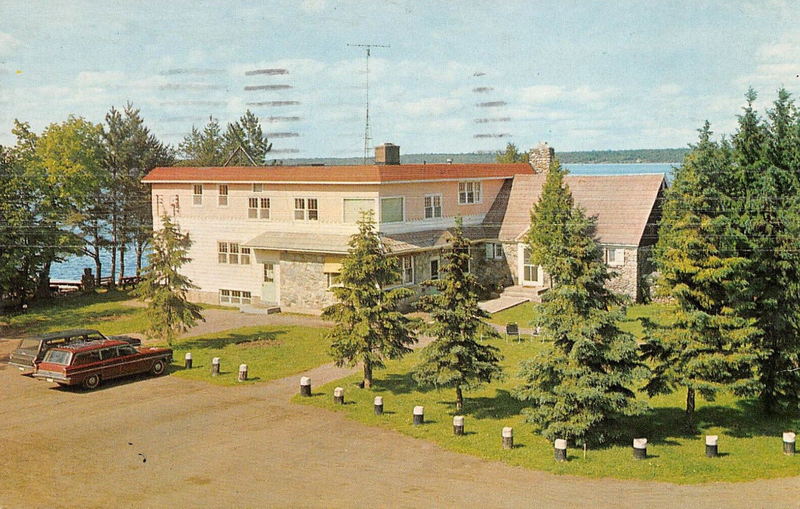Weber Resort (Webers Resort) - Vintage Postcard